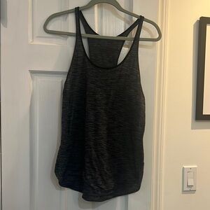 Lululemon Athletica Gray Racerback Tank Top
